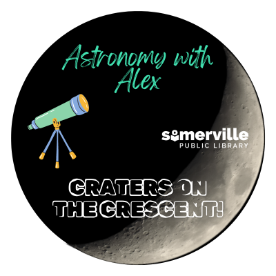Astronomy with Alex: Craters on the crescent