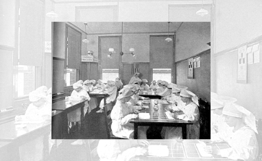 Pitching in During WWI: SHS Students to the Rescue