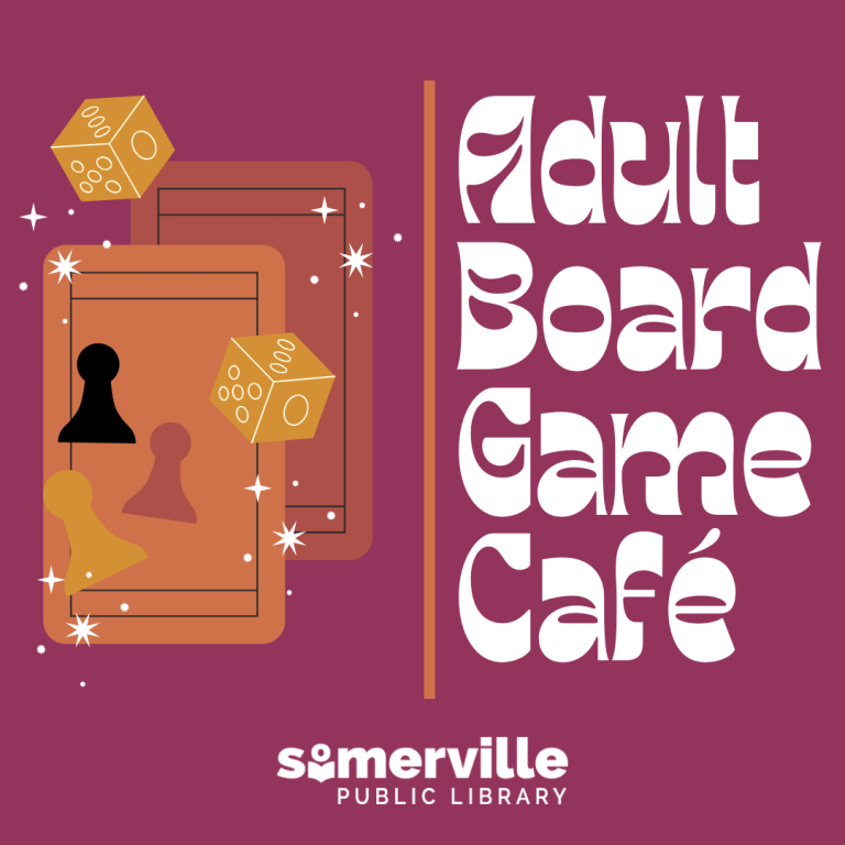 Transcript: adult board game cafe.