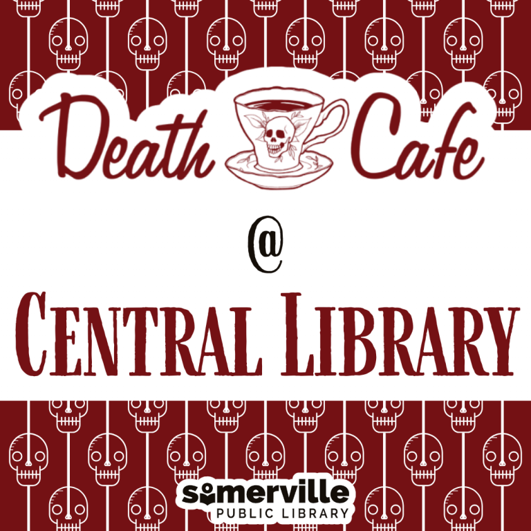 Transcript: Death cafe at the central library.