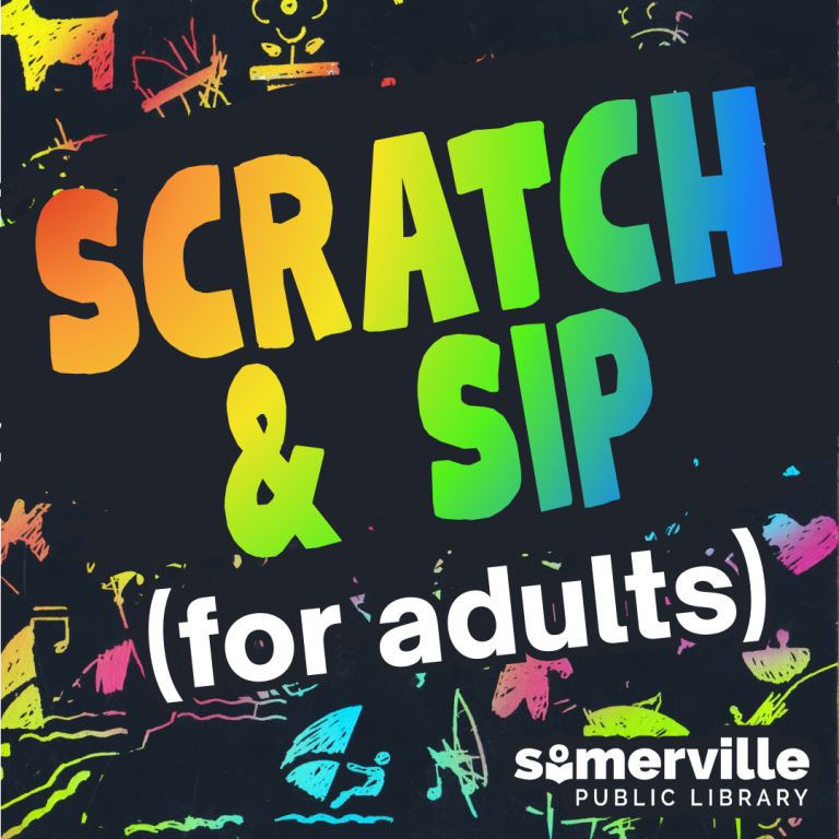 Transcript: scratch and sip for adults.