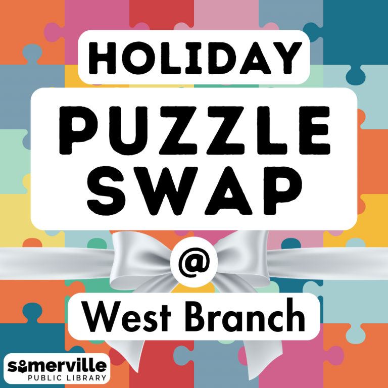 Transcript: Holiday puzzle swap at the west branch.