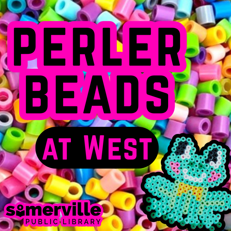 Transcript: Perler beads at west.