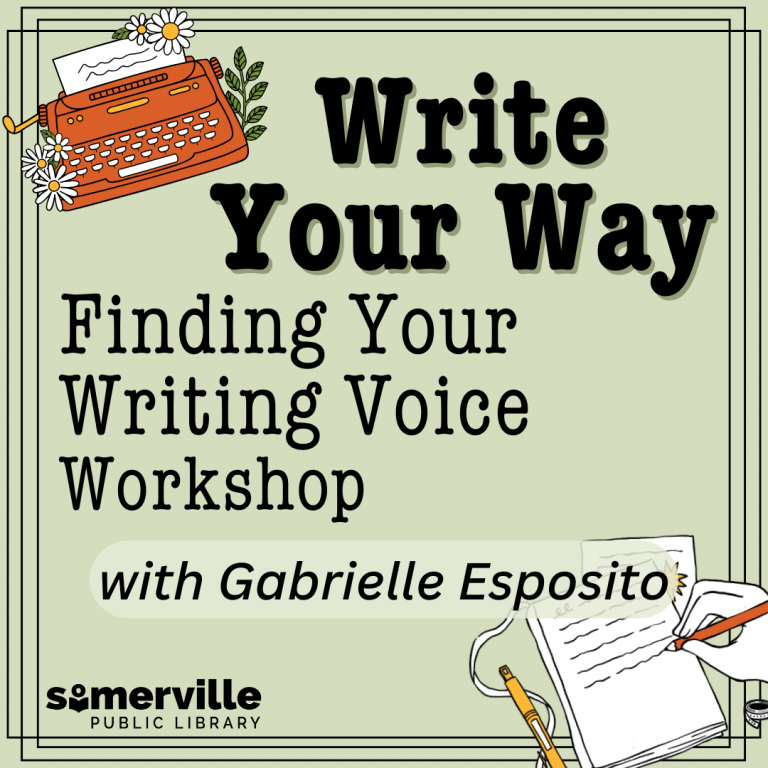 Transcript: Write your way. Finding your writing voice workshop with Gabrielle Esposito.