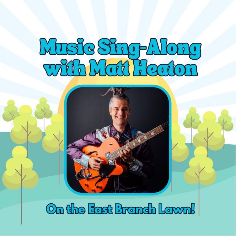 Transcript: Singalong with Matt Heaton on the lawn (East)!