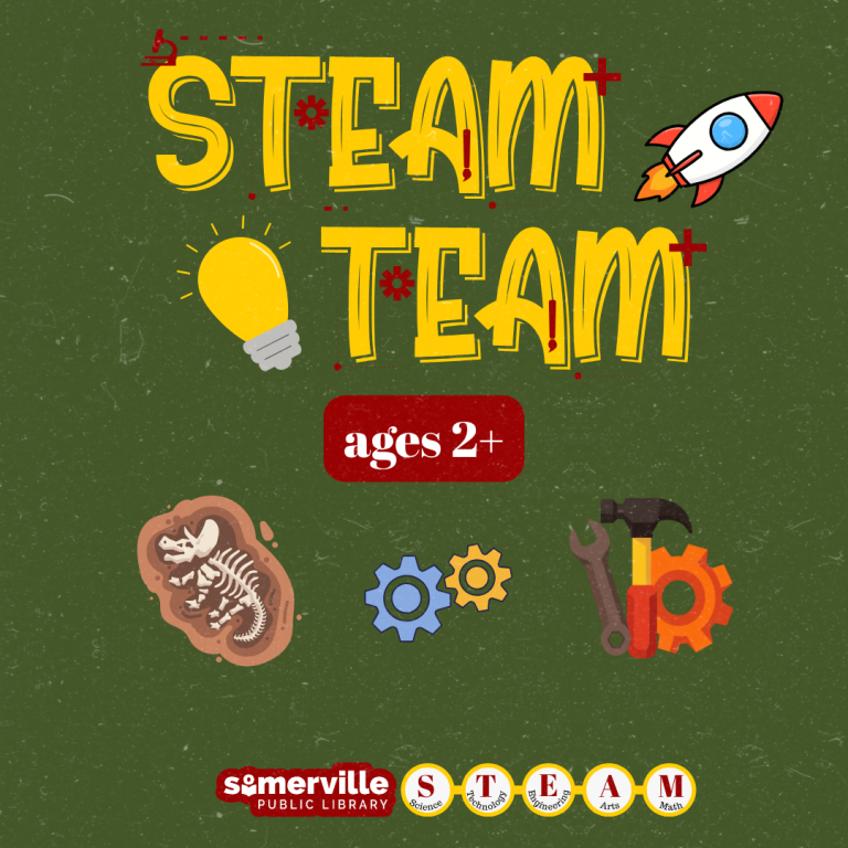 Transcript: STEAM Team (ages 2+) at West